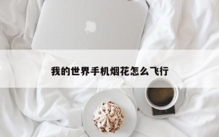 我的世界手机烟花怎么飞行