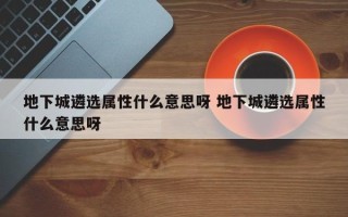 地下城遴选属性什么意思呀 地下城遴选属性什么意思呀