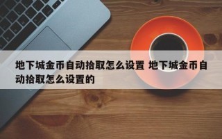 地下城金币自动拾取怎么设置 地下城金币自动拾取怎么设置的