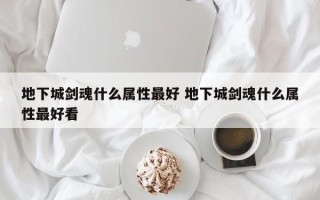 地下城剑魂什么属性***好 地下城剑魂什么属性***好看