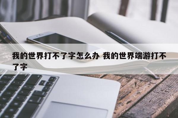 我的世界打不了字怎么办 我的世界端游打不了字-第1张图片