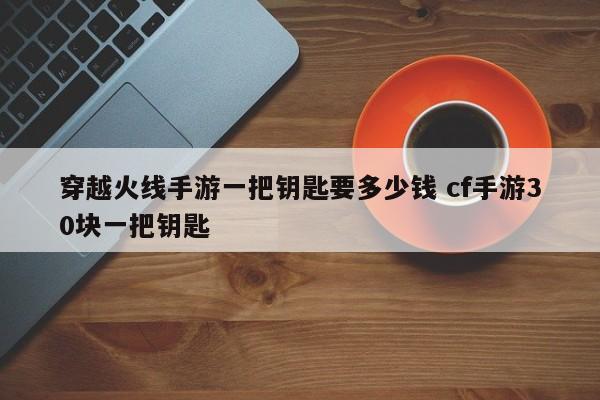 穿越火线手游一把钥匙要多少钱 cf手游30块一把钥匙-第1张图片