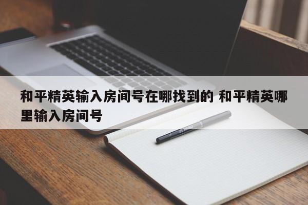 和平精英输入房间号在哪找到的 和平精英哪里输入房间号-第1张图片