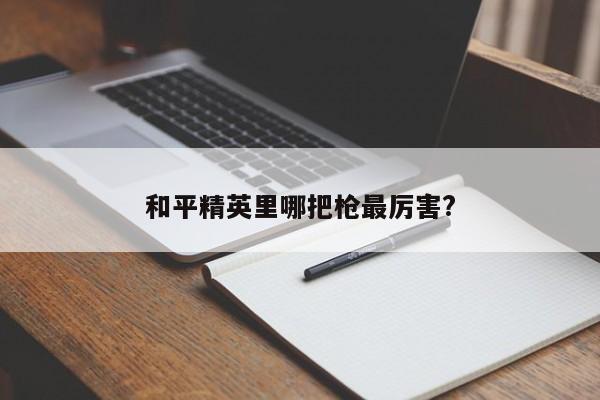 和平精英里哪把枪***厉害?-第1张图片